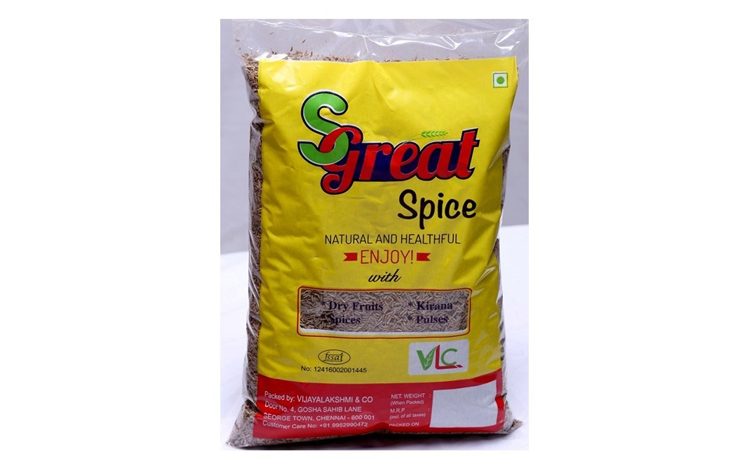 SGreat Spice Jeera    Pack  500 grams